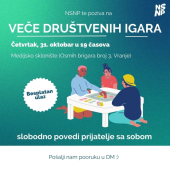 Veče društvenih igara ,,Pobedi brige